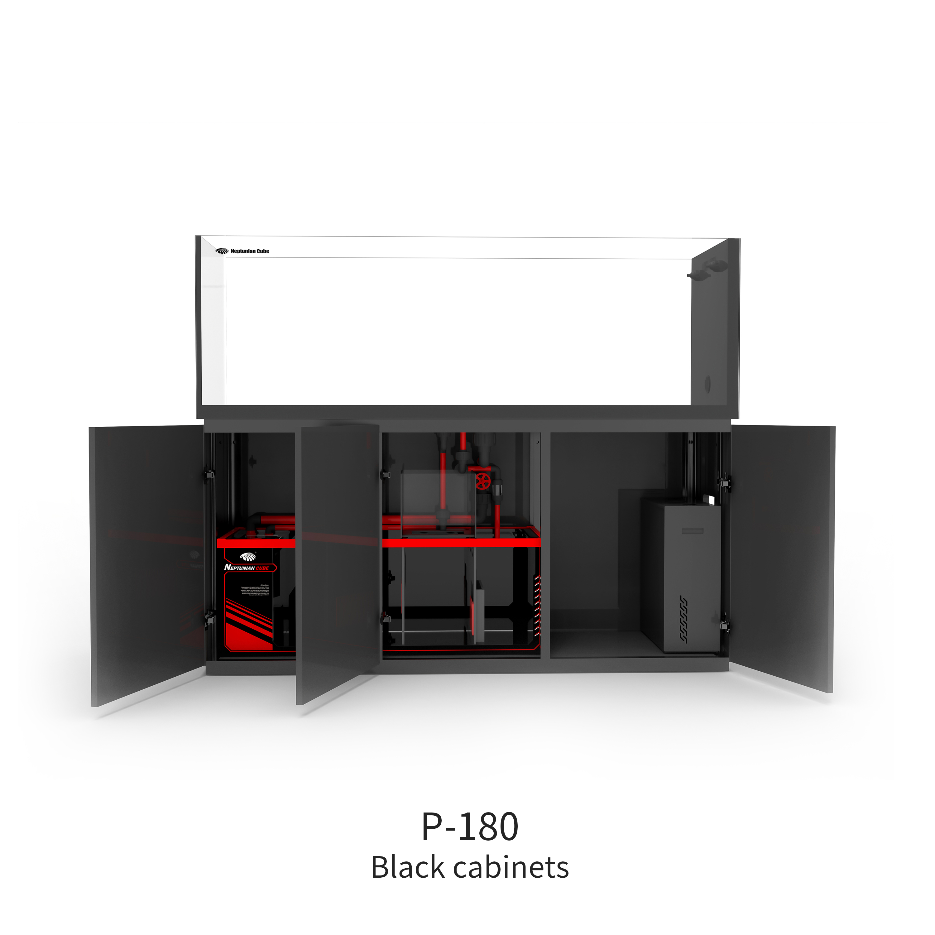 Neptunian Cube Peninsula Series 180 — BLACK